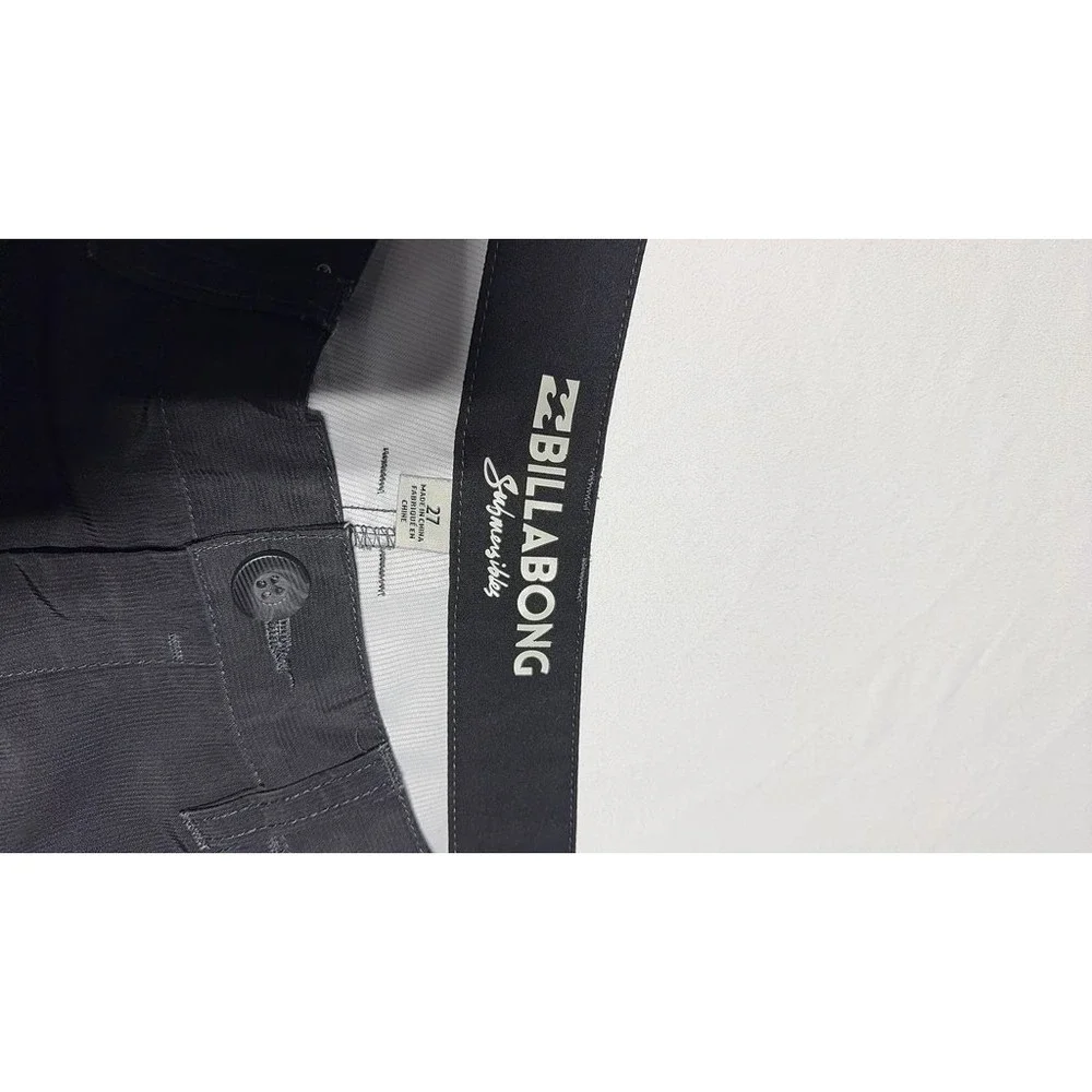 Billabong Submersibles Mens Black Hybrid Shorts Size 27 Casual Summer